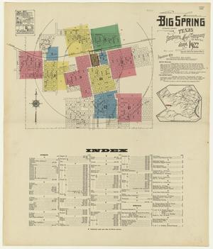 Big Spring 1922 Sheet 1