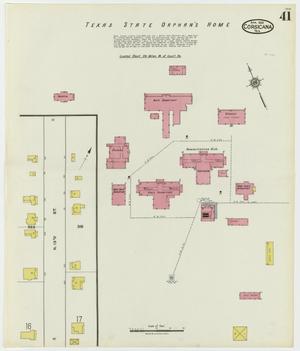 Primary view of object titled 'Corsicana 1921 Sheet 41'.