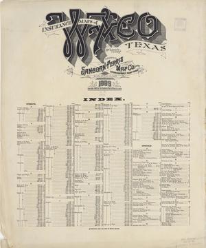 Waco 1899 - Index
