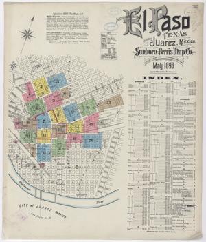 El Paso 1898 Sheet 1