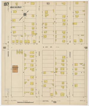Primary view of object titled 'Fort Worth 1911 Sheet 197'.