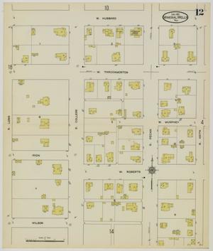 Primary view of object titled 'Mineral Wells 1912 Sheet 12'.