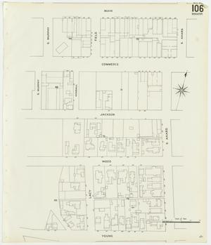 Dallas 1905 Sheet 106 (Skeleton Map)
