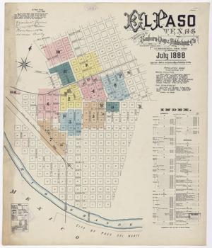 El Paso 1888 Sheet 1