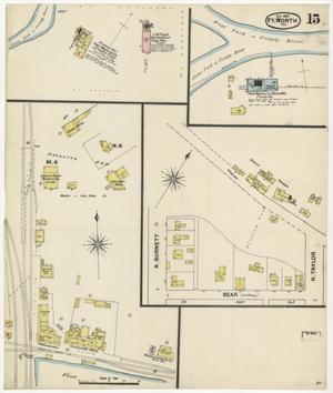 Primary view of object titled 'Fort Worth 1889 Sheet 15'.