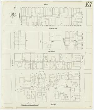 Dallas 1905 Sheet 107 (Skeleton Map)