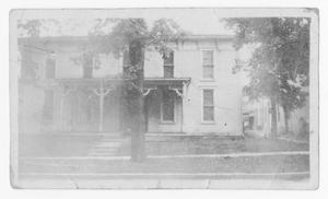 [Photograph of Dr. Franklin Sutherlin's House in Ladoga, Indiana]