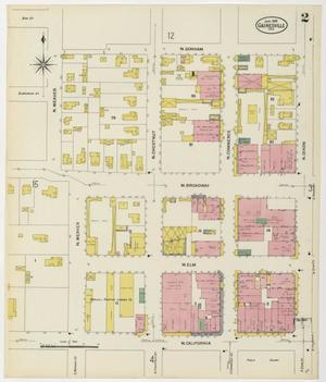 Primary view of Gainesville 1908 Sheet 2