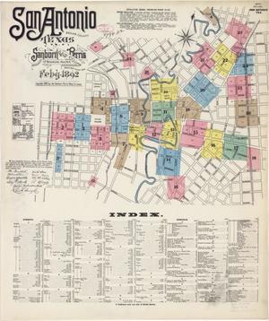 San Antonio 1892 Sheet 1