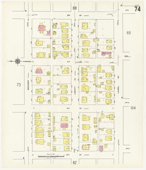 Primary view of object titled 'Beaumont 1941 Sheet 74'.