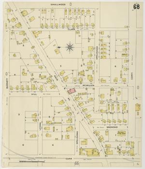 Primary view of object titled 'Houston 1896 Sheet 68'.