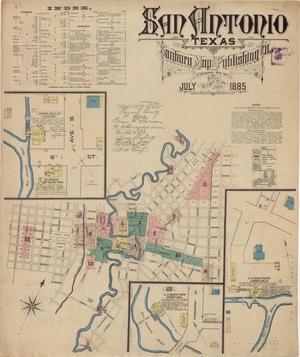 San Antonio 1885 Sheet 1