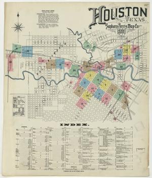 Primary view of object titled 'Houston 1890 Sheet 1'.