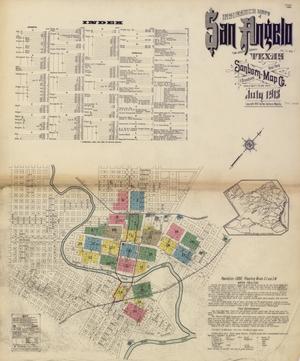 San Angelo 1913 Sheet 1