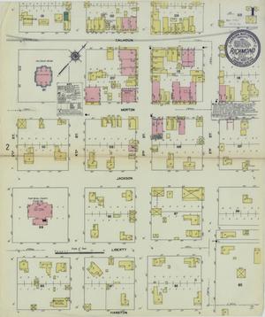 Primary view of object titled 'Richmond 1909 Sheet 1'.