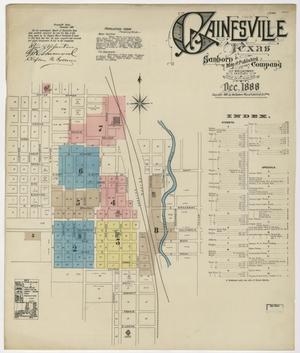 Gainesville 1888 Sheet 1