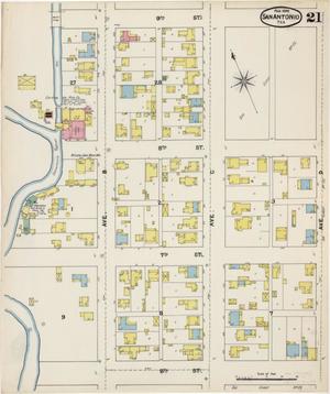 Primary view of San Antonio 1892 Sheet 21