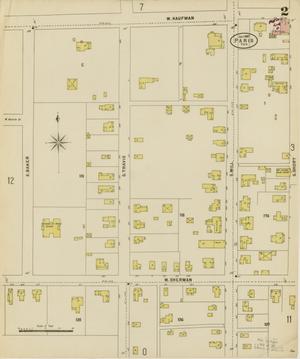 Primary view of object titled 'Paris 1897 Sheet 2'.