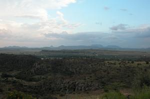 Davis Mountains State Park, taken from Skyline Drive at twilight