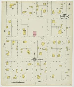 Primary view of Honey Grove 1892 Sheet 4