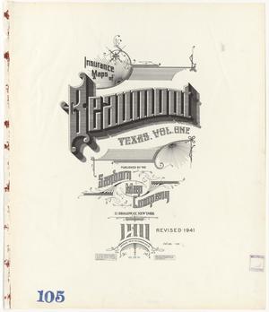 Beaumont 1941, Volume One - Title Page