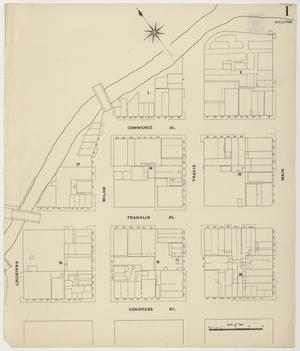 Primary view of object titled 'Houston 1907 Vol. 1 Sheet 1 (Skeleton Map)'.