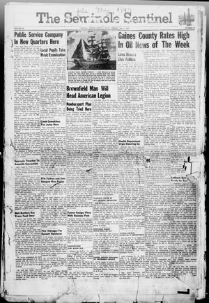 The Seminole Sentinel (Seminole, Tex.), Vol. 40, No. 10, Ed. 1 Friday, May 2, 1947