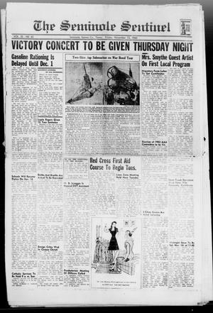 The Seminole Sentinel (Seminole, Tex.), Vol. 35, No. 42, Ed. 1 Friday, November 13, 1942