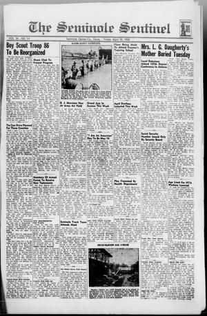 The Seminole Sentinel (Seminole, Tex.), Vol. 36, No. 14, Ed. 1 Friday, April 30, 1943