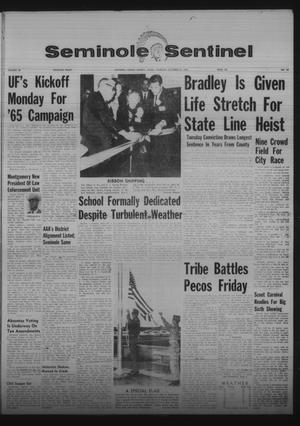 Seminole Sentinel (Seminole, Tex.), Vol. 58, No. 49, Ed. 1 Thursday, October 21, 1965