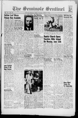 The Seminole Sentinel (Seminole, Tex.), Vol. 35, No. 20, Ed. 1 Thursday, June 11, 1942