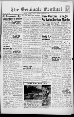 The Seminole Sentinel (Seminole, Tex.), Vol. 35, No. 9, Ed. 1 Thursday, March 26, 1942