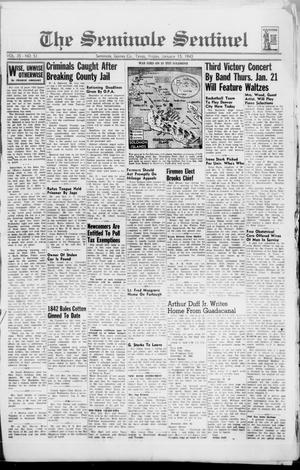 The Seminole Sentinel (Seminole, Tex.), Vol. 35, No. 51, Ed. 1 Friday, January 15, 1943