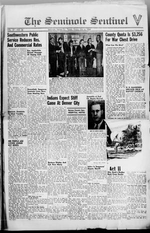 Primary view of object titled 'The Seminole Sentinel (Seminole, Tex.), Vol. 37, No. 36, Ed. 1 Friday, October 6, 1944'.