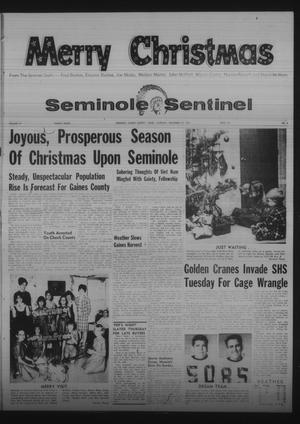 Seminole Sentinel (Seminole, Tex.), Vol. 59, No. 6, Ed. 1 Thursday, December 23, 1965