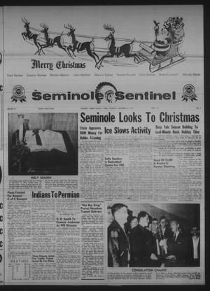 Seminole Sentinel (Seminole, Tex.), Vol. 61, No. 6, Ed. 1 Thursday, December 21, 1967