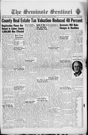The Seminole Sentinel (Seminole, Tex.), Vol. 34, No. 52, Ed. 1 Thursday, January 22, 1942