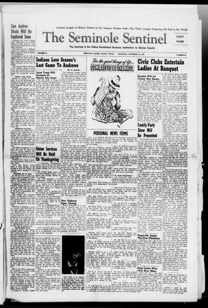 The Seminole Sentinel (Seminole, Tex.), Vol. 41, No. 40, Ed. 1 Thursday, November 25, 1948