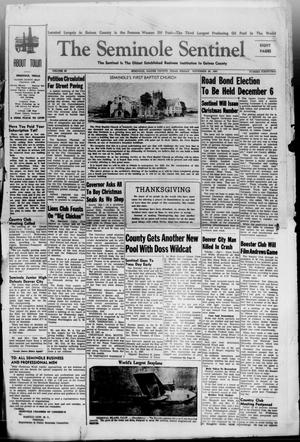 The Seminole Sentinel (Seminole, Tex.), Vol. 40, No. 42, Ed. 1 Friday, November 28, 1947