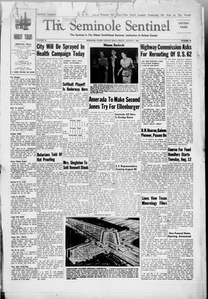 The Seminole Sentinel (Seminole, Tex.), Vol. 40, No. 24, Ed. 1 Friday, August 8, 1947