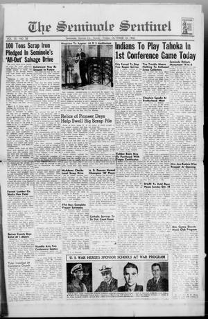 The Seminole Sentinel (Seminole, Tex.), Vol. 35, No. 38, Ed. 1 Friday, October 16, 1942