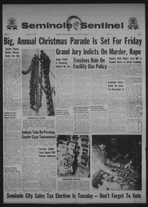 Seminole Sentinel (Seminole, Tex.), Vol. 61, No. 4, Ed. 1 Thursday, December 7, 1967