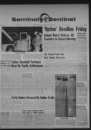 Seminole Sentinel (Seminole, Tex.), Vol. 60, No. 18, Ed. 1 Thursday, March 16, 1967