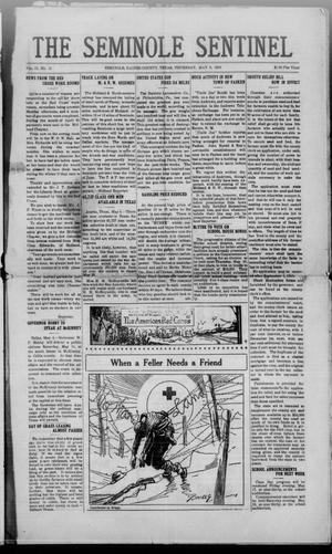 The Seminole Sentinel (Seminole, Tex.), Vol. 12, No. 15, Ed. 1 Thursday, May 9, 1918
