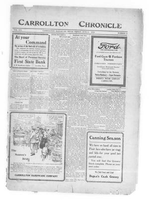 Carrollton Chronicle (Carrollton, Tex.), Vol. 16, No. 32, Ed. 1 Friday, June 11, 1920