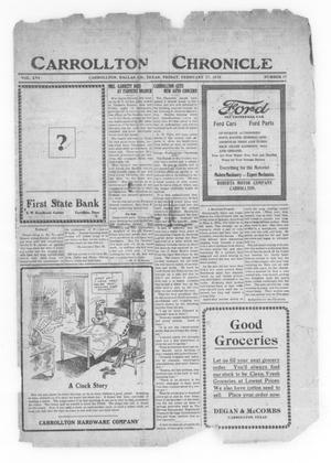 Carrollton Chronicle (Carrollton, Tex.), Vol. 16, No. 17, Ed. 1 Friday, February 27, 1920