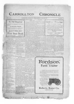 Carrollton Chronicle (Carrollton, Tex.), Vol. 16, No. 39, Ed. 1 Friday, July 30, 1920