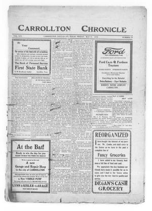 Carrollton Chronicle (Carrollton, Tex.), Vol. 16, No. 29, Ed. 1 Friday, May 21, 1920