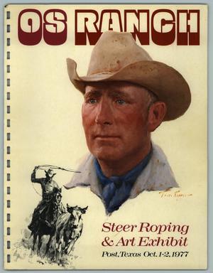 Primary view of object titled 'OS Ranch Steer Roping & Art Exhibit, September 30 - October 1, 1978'.
