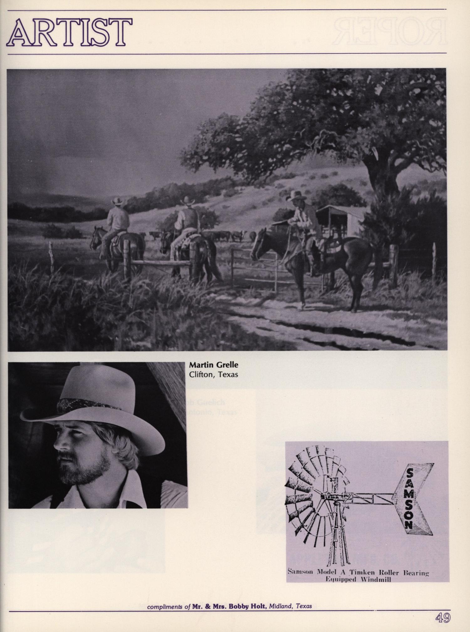 OS Ranch Steer Roping & Art Exhibit, October 2-4, 1982
                                                
                                                    49
                                                